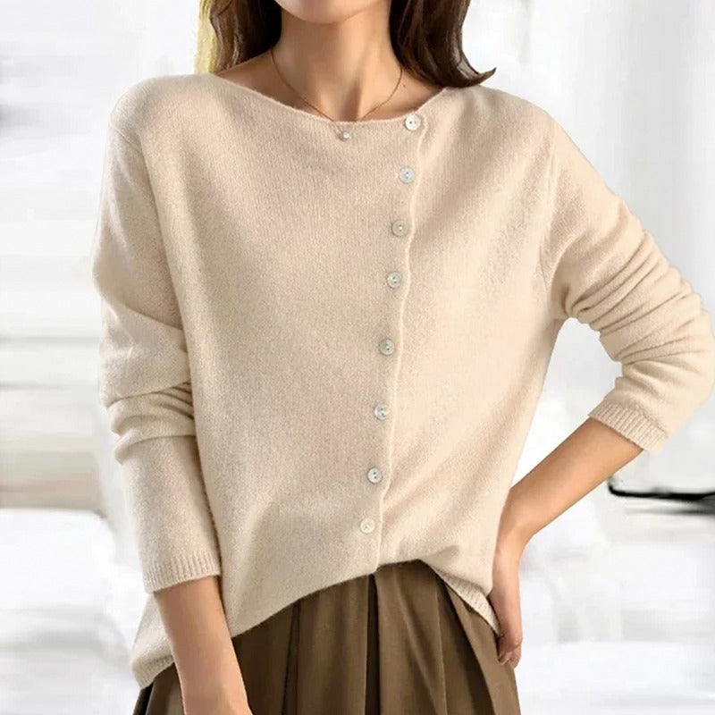 Chloé - Cardigan classico in cashmere