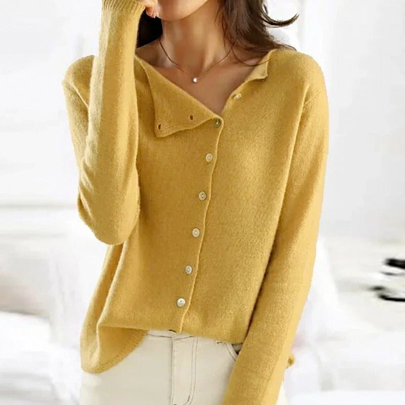 Chloé - Cardigan classico in cashmere